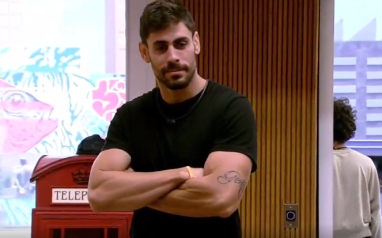 Antônio 'Cara de Sapato' Jr., na casa do 'Big Brother Brasil 23'