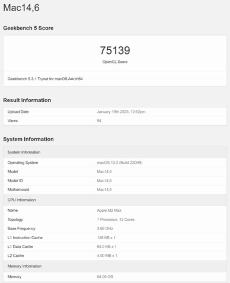 Geekbench