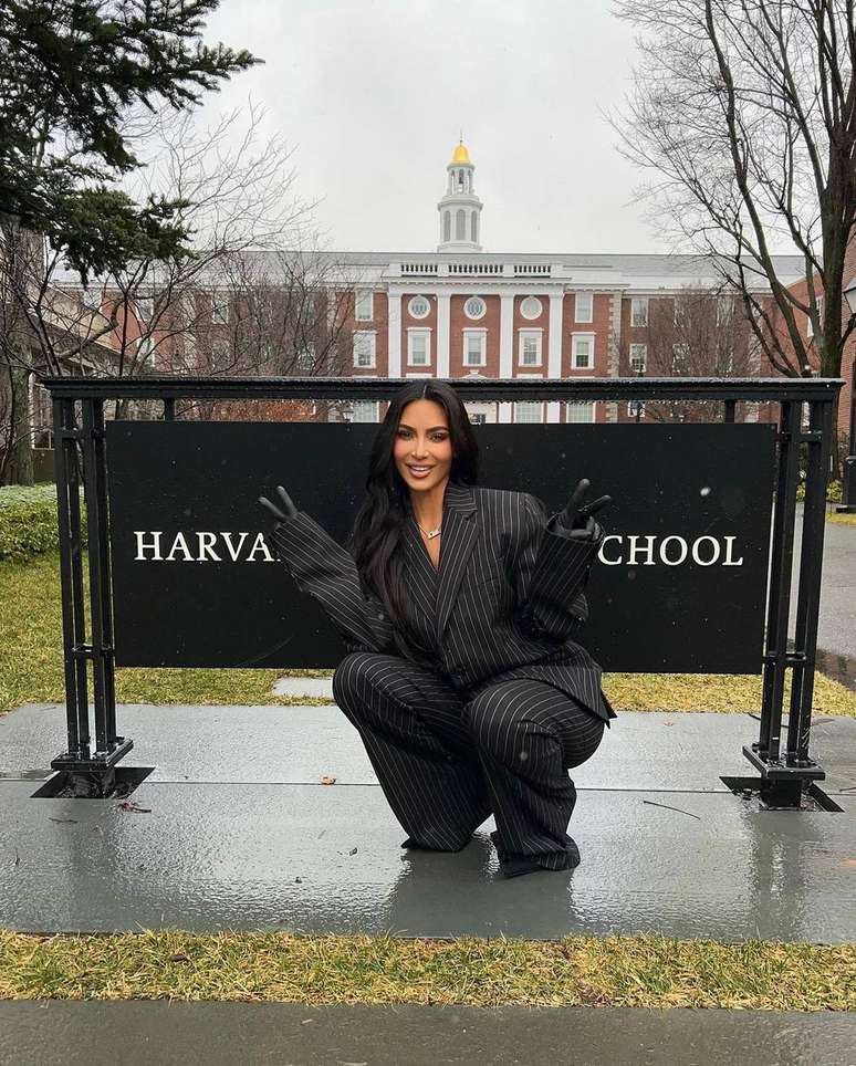 Kim Kardashian em Harvard