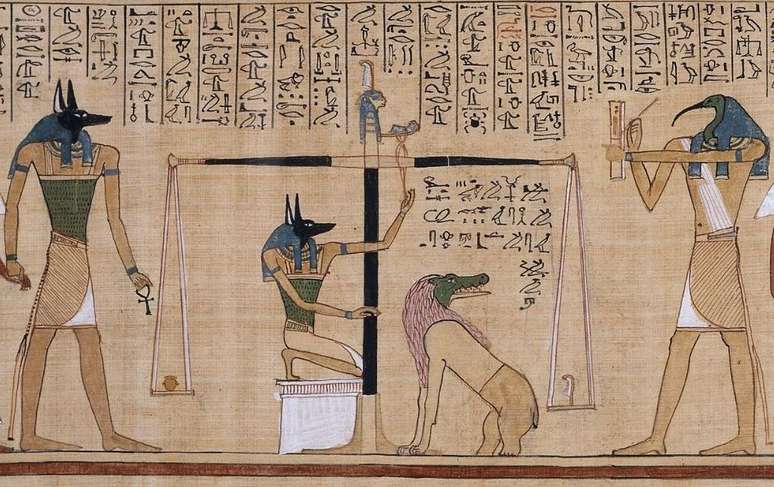 Ilustração de como pode ser o papiro descoberto