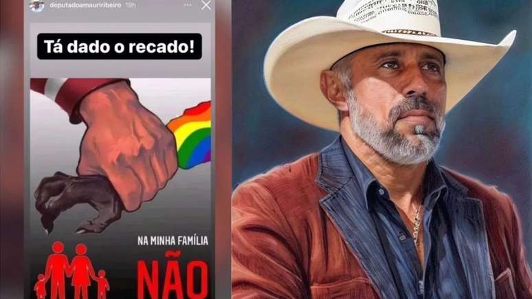 Amauri é réu em crime de racismo na modalidade homofobia