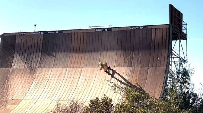 Raicca Ventura foi a primeira skatista a completar o combo da mega rampa passando pelo gap de maior extens&atilde;o e finalizando com um a&eacute;reo