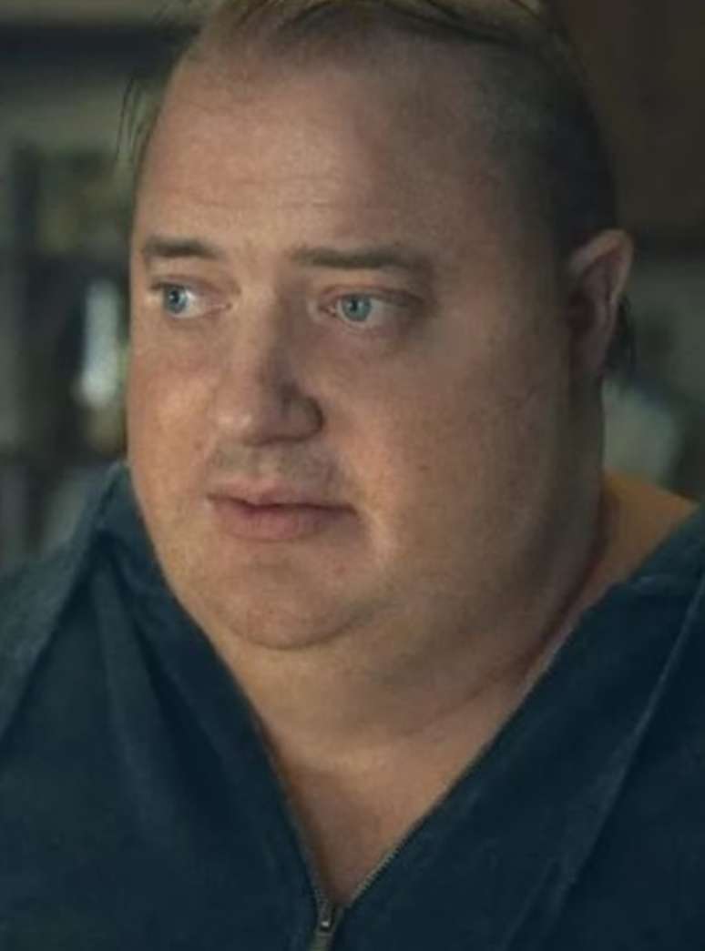 Brendan Fraser foi indicado ao Oscar de Melhor Ator, este ano, pelo papel de um homem com obesidade mórbida em "A baleia".