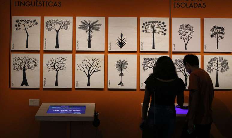 Exposição é dedicada às mais de 175 línguas indígenas que ainda são faladas no Brasil