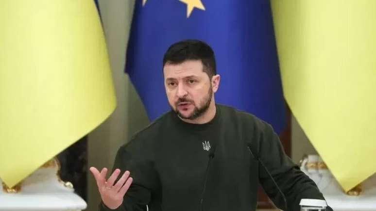 Presidente Volodymyr Zelensky havia pedido reiteradas vezes a seus aliados do Ocidente que enviassem tanques.