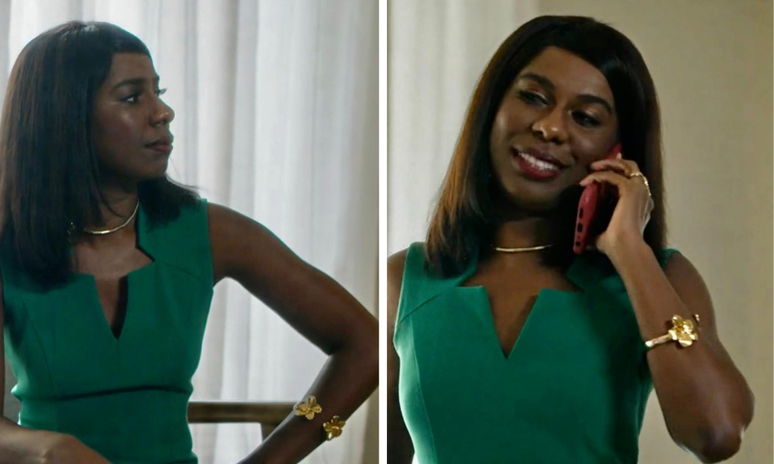 Lais com o bracelete Flowers 