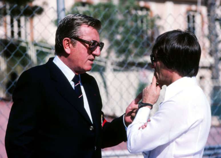 Jean Marie Balestre e Bernie Ecclestone. A briga de hoje ecoa a de quase 40 anos atrás
