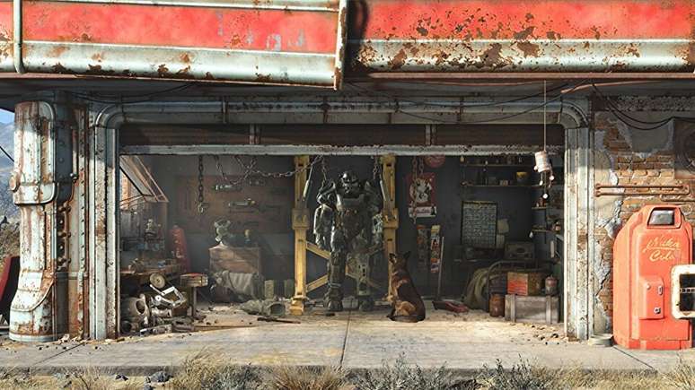 Posto da rede Red Rocket é um dos cenários mais familiares de Fallout