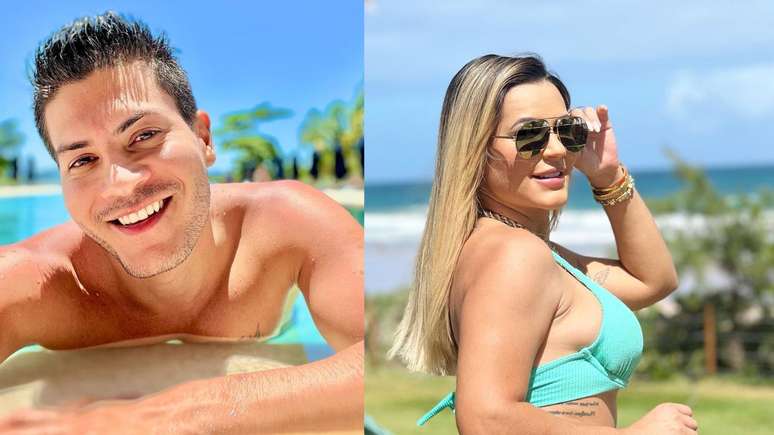 Os famosos foram vistos juntos em uma festa -