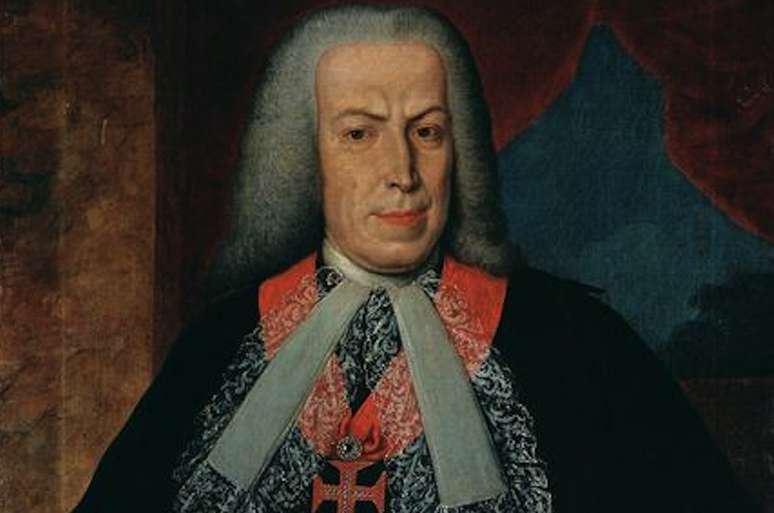 Marqu&ecirc;s de Pombal, em retrato de autor desconhecido