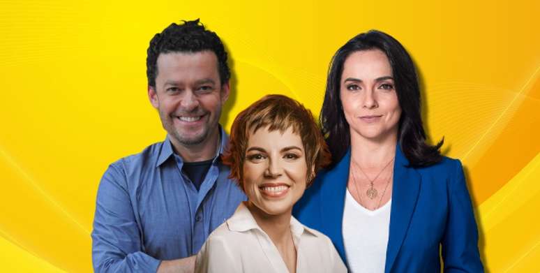 Fernando Rocha, Gloria Vanique e Izabella Camargo: há vida profissional interessante fora das grandes TVs