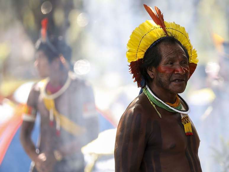 Indígenas da etnia Yanomami, de Roraima.
