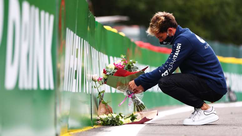 Gasly e Hubert eram amigos bem próximos. 