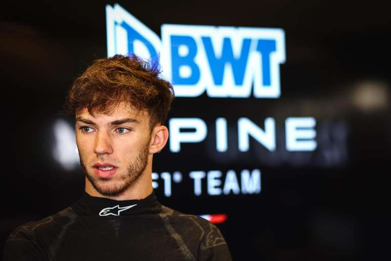 Gasly saiu da AlphaTauri para a Alpine. 