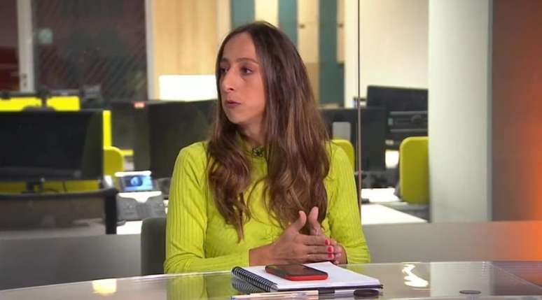 Renata Mendonça é comentarista esportiva do Grupo Globo (Foto: Reprodução/SporTV)
