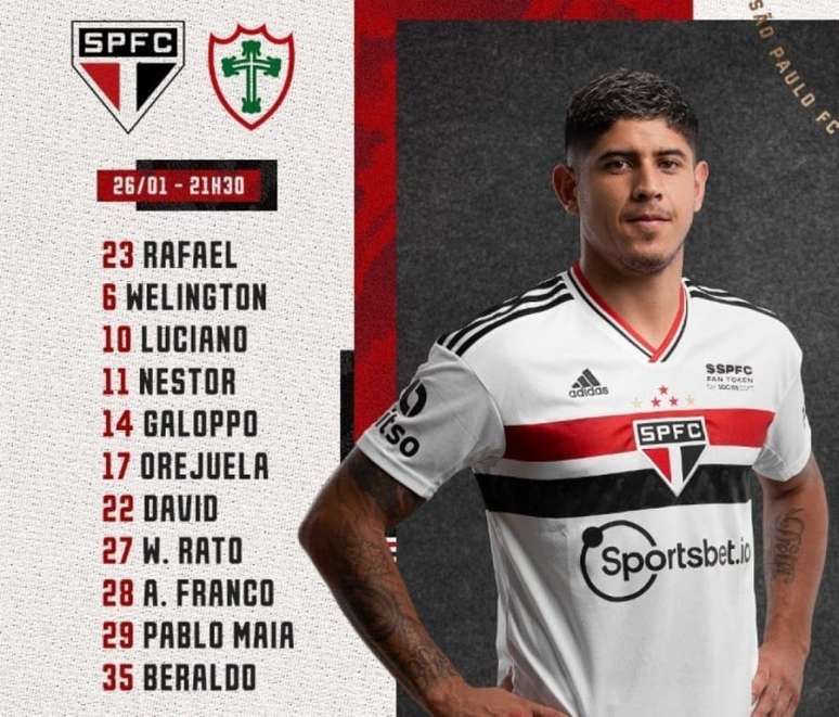 São Paulo anuncia contratação de Galoppo : r/futebol