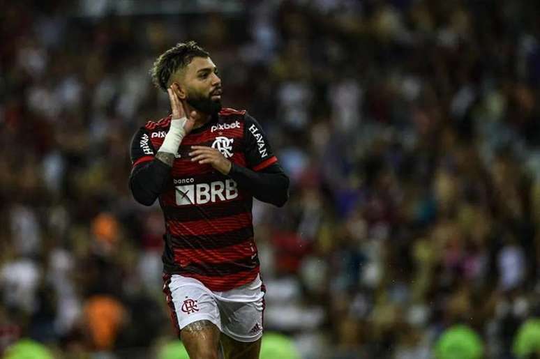 Gabigol, agora com a camisa 10, é trunfo do Flamengo para levar a taça