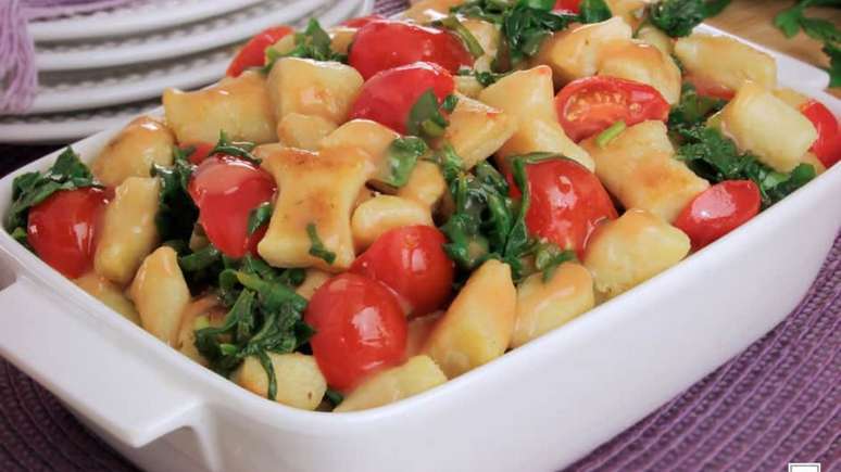 Nhoque frito de batata doce &ndash; Foto: Guia da Cozinha