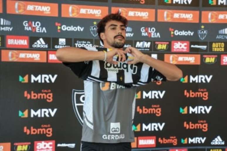 Igor Gomes está no Atlético-MG (Foto: Pedro Souza/Atlético-MG)