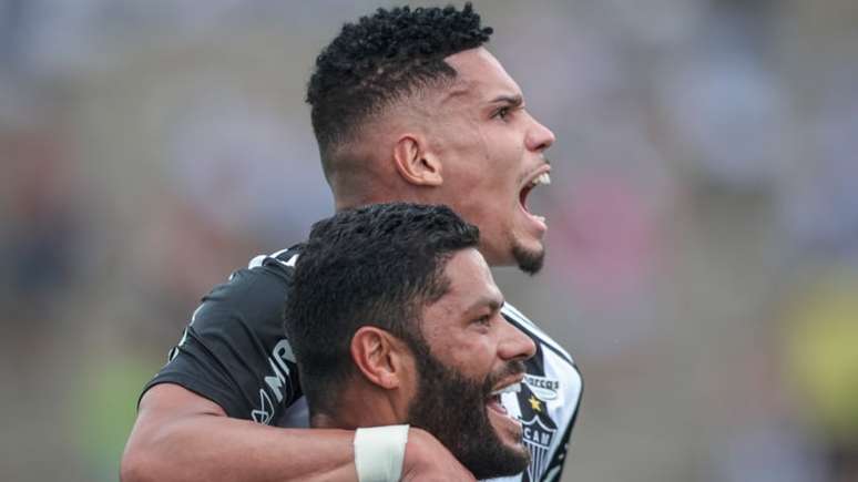 Hulk, que marcou um gol e deu assistência para Paulinho, pensa no futuro alvinegro neste Estadual (Pedro Souza / Atlético)