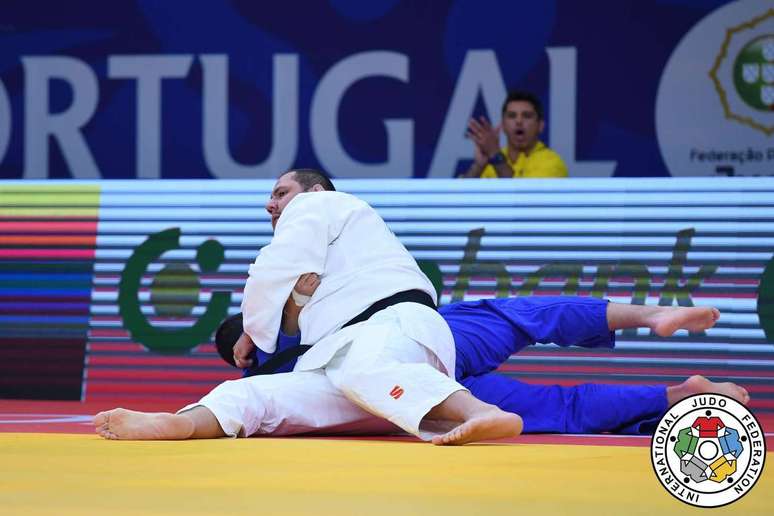 Rafael Silva, o Baby, conquistou o bronze no Grand Prix de Judô em Portugal.