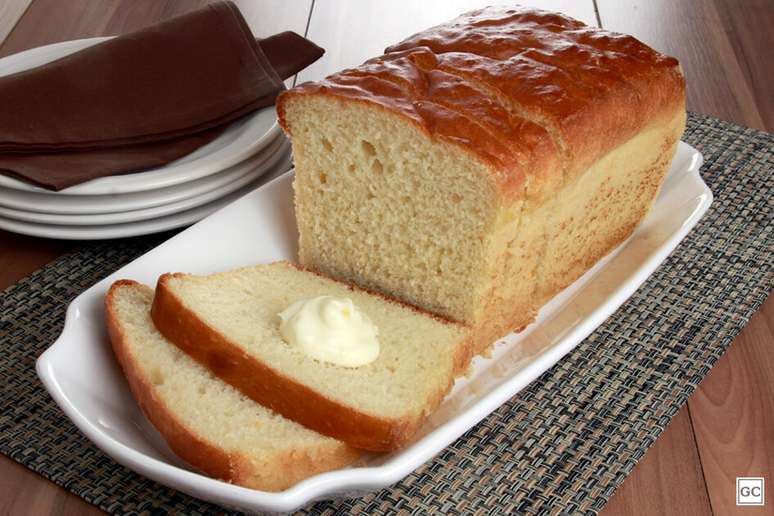 Pão caseiro de liquidificador – Foto: Guia da Cozinha