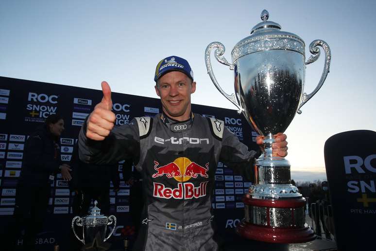 Mattias Ekström comemora quarto título do Race of Champions 