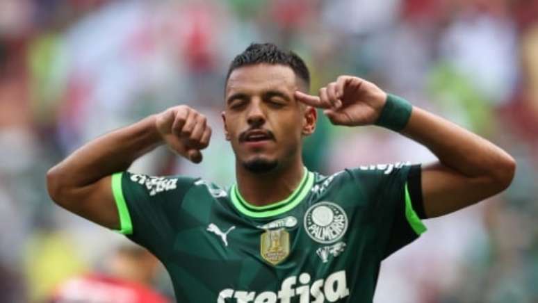 Força mental de Gabriel Menino (Foto: Cesar Greco/Palmeiras)