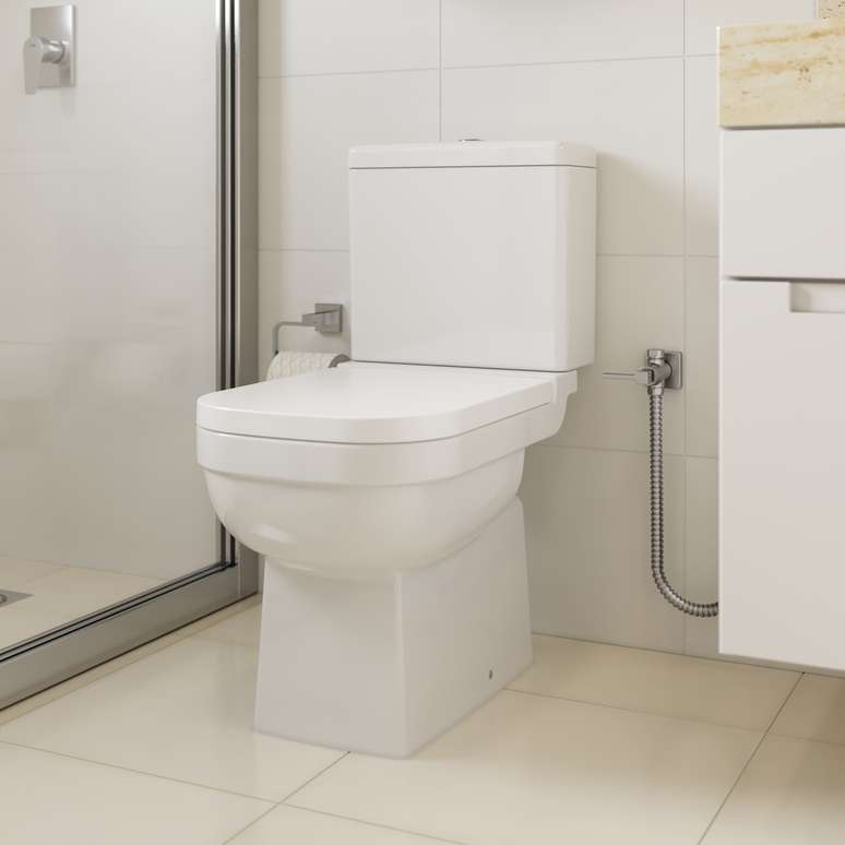 Produzido em polipropileno, material mais indicado quando o assunto é conforto e durabilidade, o assento sanitário Elite, da Celite, conta também com o sistema SoftClose®.