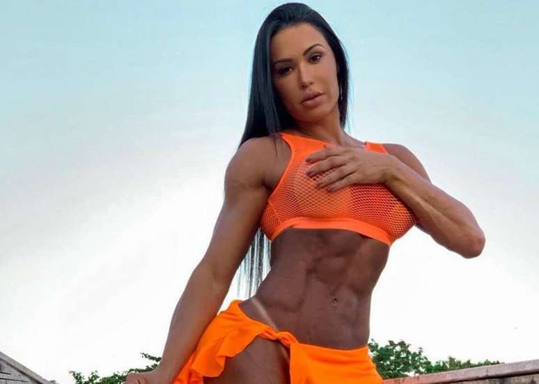 A modelo fitness Gracyanne Barbosa.