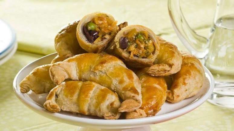 Minicroissant de legumes – Foto: Guia da Cozinha