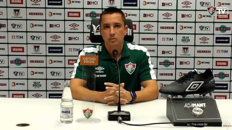 Diniz’s assistant analyzes Fluminense’s performance and explains why Calegari took the penalty