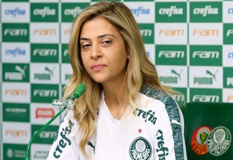 Leila Pereira, presidente do Palmeiras (Foto: Fabio Menotti/SE Palmeiras)