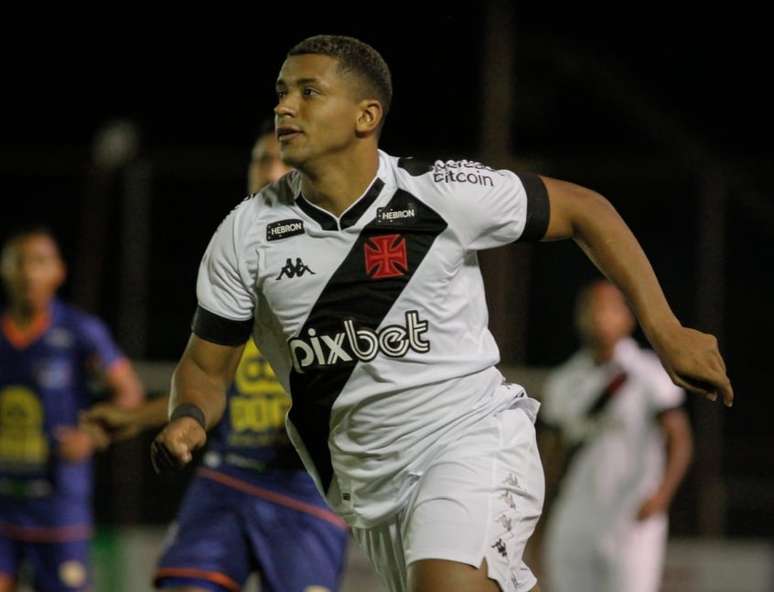 Zé Santos disputou cinco jogos pelo Vasco e não marcou gol (Matheus Lima/Vasco)