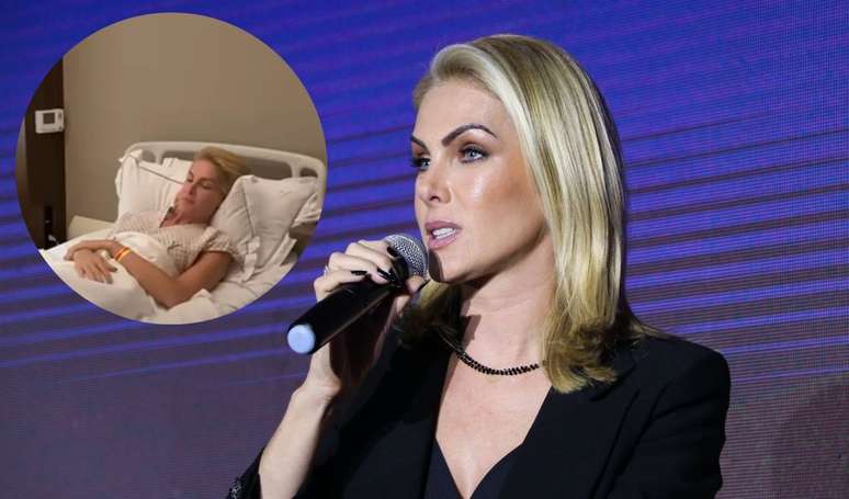 Ana Hickmann passou por cirurgia para retirar cisto no útero.