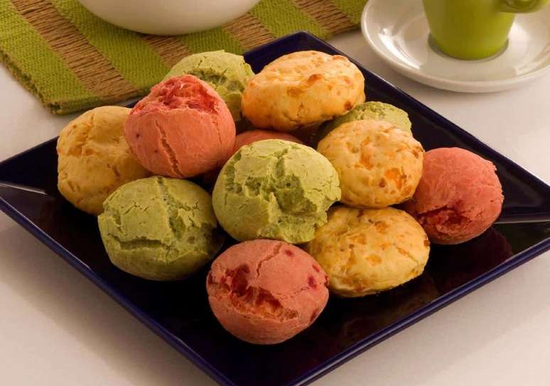 Colorful cheese loaves are fun options for the school cafeteria Colorful cheese loaves are fun options for the school cafeteria
