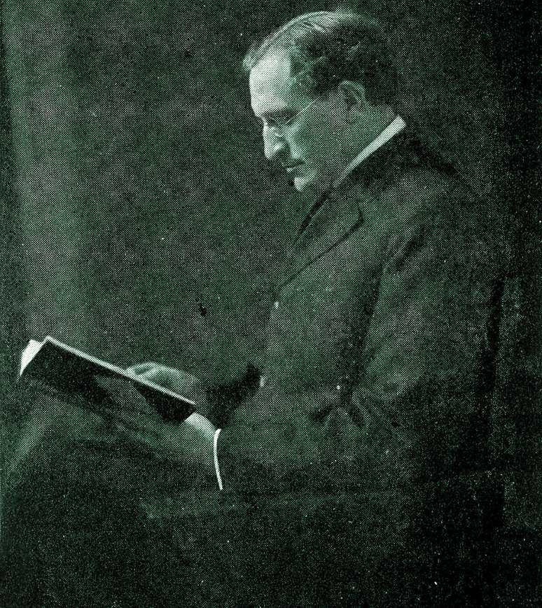 Nada convencia seus pares (Foto de 'The Adventurer Goldberger', de R.P. Parsons, 1931)