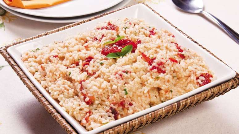 Risoto de tomate seco