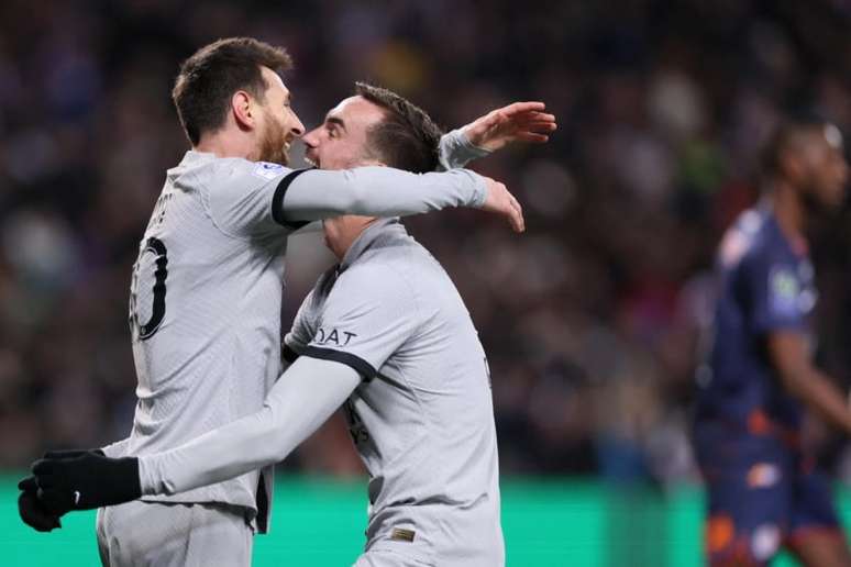 Messi marcou gol na vitória do PSG nesta quarta-feira (Foto: PASCAL GUYOT / AFP)