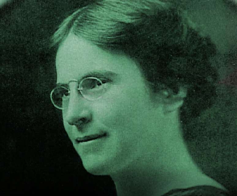 Mary Humphreys Farrar, esposa de Goldberger a partir de 1906 e m&atilde;e de seus 4 filhos