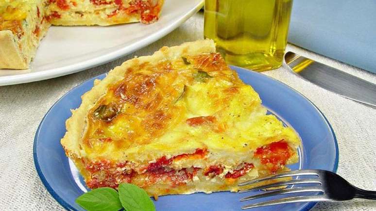 Quiche de tomate seco