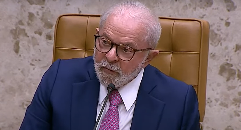 Presidente Luiz Inácio Lula da Silva (PT) destacou a importância do Supremo Tribunal Federal 