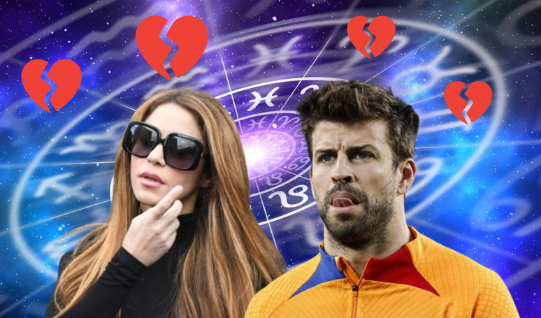 Shakira x Piqu&eacute;: como o signo e os mapa astrais da cantora e do jogador explicam separa&ccedil;&atilde;o conturbada?.