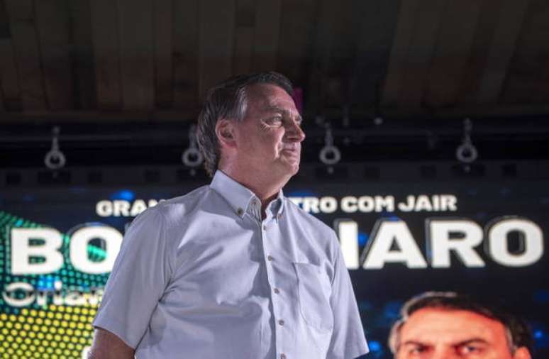 Jair Bolsonaro durante evento em Orlando, nos EUA