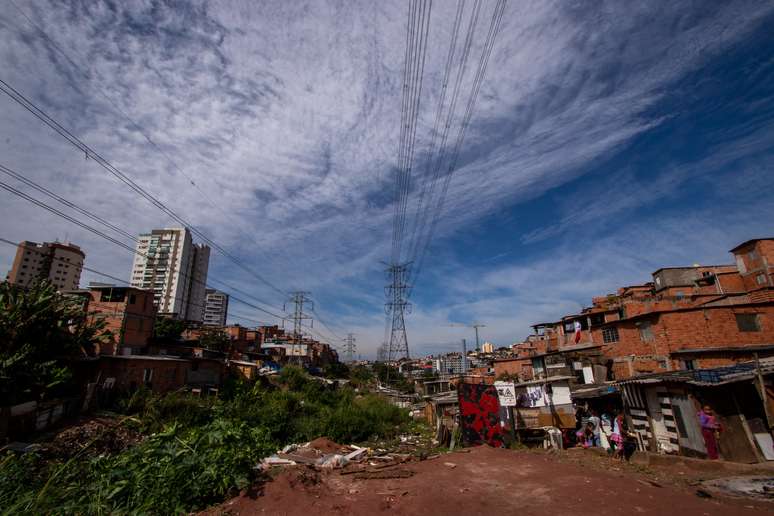 Favela na região do Campo Limpo. Subprefeitura receberá menos recursos do que no ano passado @Léu Britto/Agência Mural