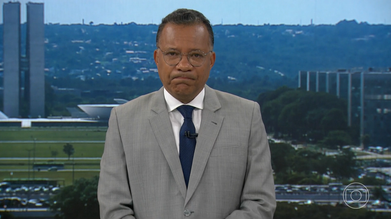 Heraldo Pefreira was moved when speaking of the death of Gloria Maria