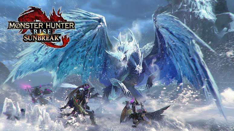 Drag&atilde;o Anci&atilde;o de Iceborne &eacute; maior atra&ccedil;&atilde;o da atualiza&ccedil;&atilde;o de Monster Hunter Rise