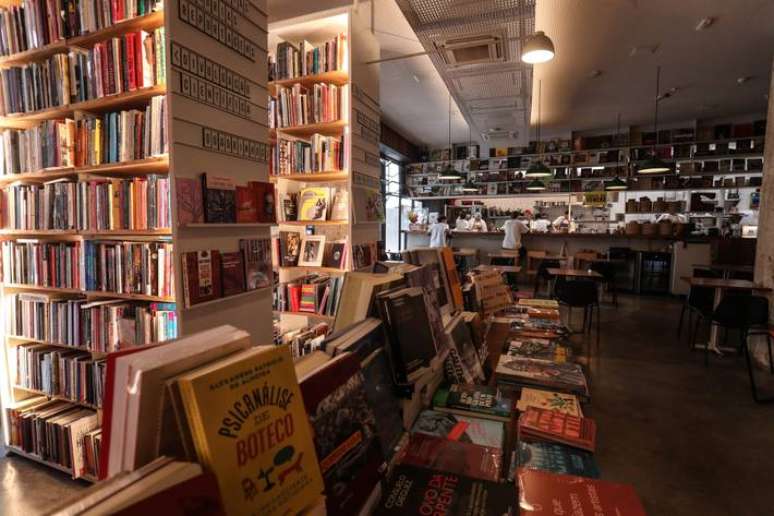 Detalhe do interior da Megafauna, localizada no Edif&iacute;cio Copan