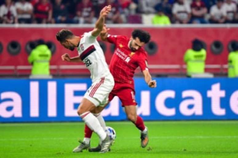 Flamengo x Liverpool em 2019 (Foto: GIUSEPPE CACACE / AFP)