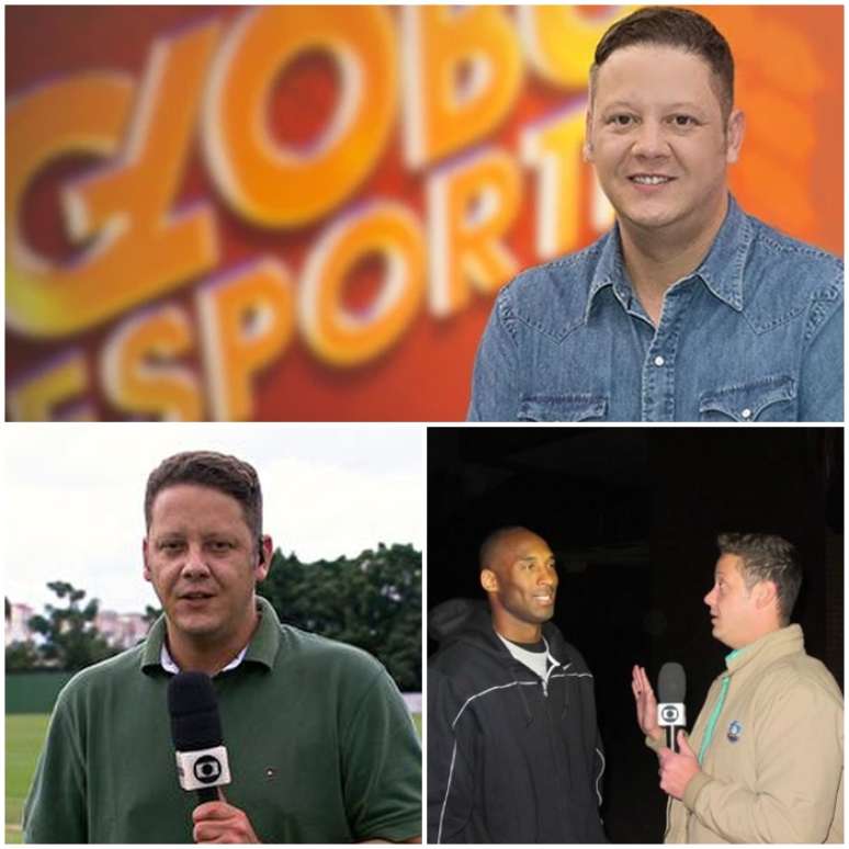 Bruno Laurence lived great moments in Esporte da Globo, such as the exclusive interview with basketball star Kobe Bryant